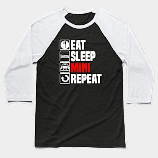 Eat Sleep Mini Baseball T-Shirt